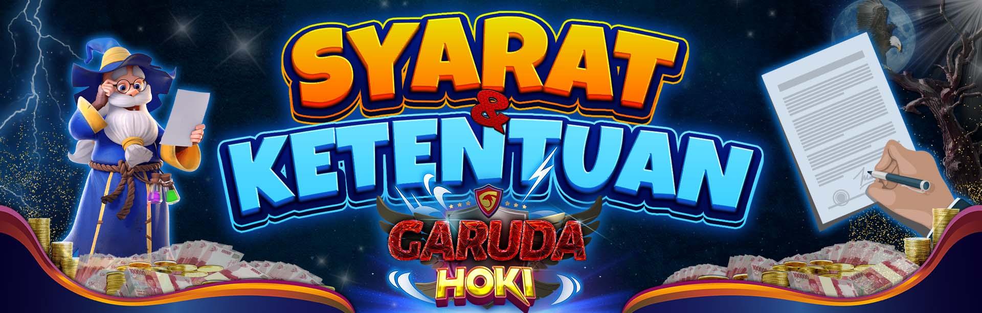 SYARAT & KETENTUAN GARUDAHOKI